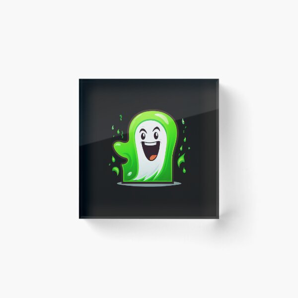 Item preview, Digital Surprises: Exploring the Fun Green Ghost designed and sold by Artedig.