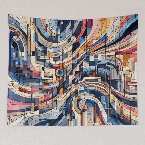 Artikelvorschau, Geometrischer Horizont: Farblinien entworfen und verkauft von Lyavalio.