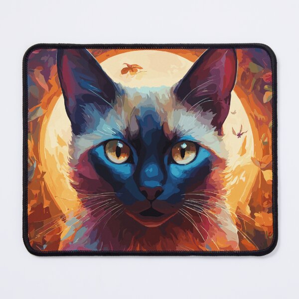 Item preview, Beautiful Siamese Cat Portrait designed and sold by printmala.
