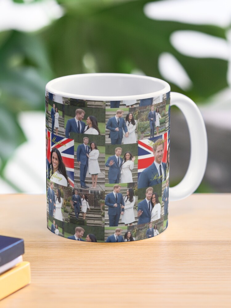 Prince Harry and Meghan Markle Royal Wedding Commemorative Mug HRH souvenir 
