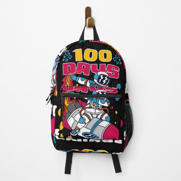 Item preview, 100 days of school featuring Astronauts dabbing on a rocket #3 designed and sold by XYDstore.