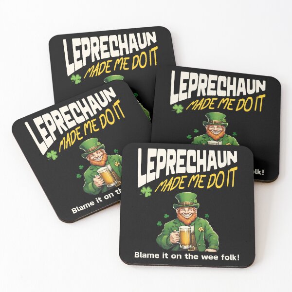 Item preview, St.Patrick's Day Irish Mischief Mastered Leprechaun Made Me designed and sold by BunBuntheDog-.