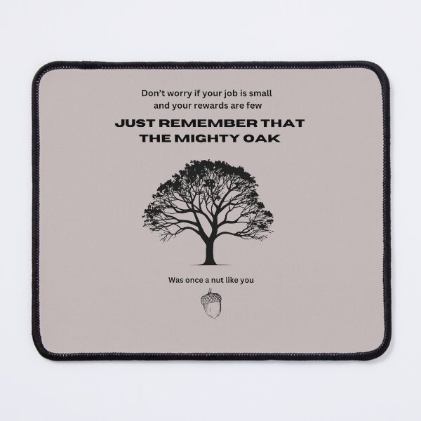 Item preview, Mighty Oak Funny Job Graphic Design designed and sold by CoolUniqueNovel.
