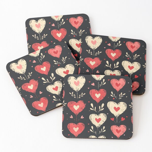 Item preview, Country Chic Heart and Sprig Motif designed and sold by ColorfulVanilla.