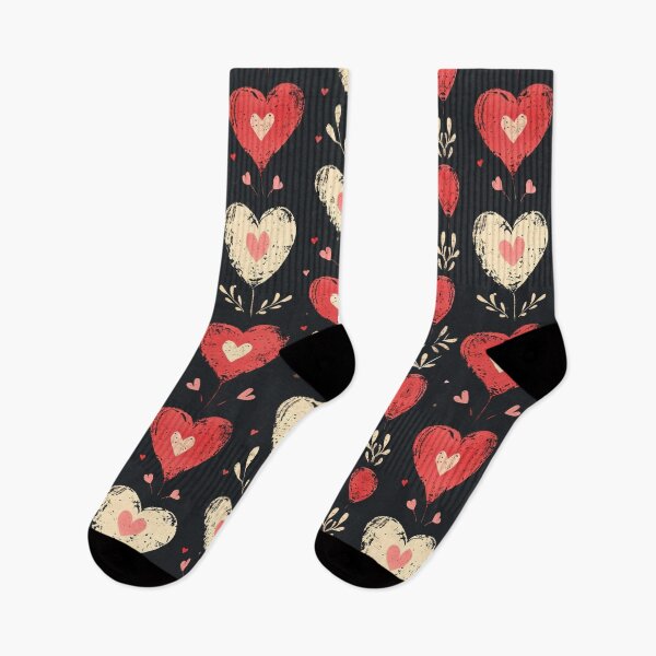 Item preview, Country Chic Heart and Sprig Motif designed and sold by ColorfulVanilla.