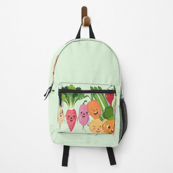 Item preview, Happy vegetable cartoon designed and sold by wawaart.