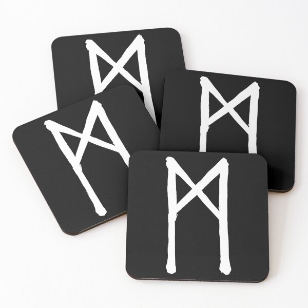 Item preview, Mannaz | Elder Futhark Runes designed and sold by Daniel Watts.