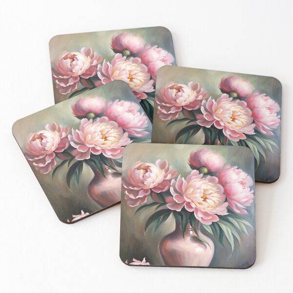 Item preview, Pink Peonies in a Pink Vase designed and sold by ADCImages.