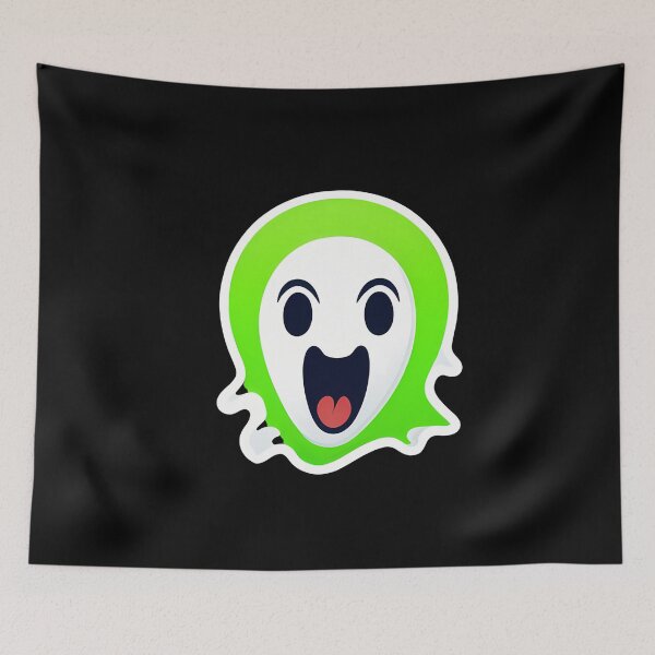 Item preview, The Green Ghost: A Dance of Colors in Digital Art designed and sold by Artedig.
