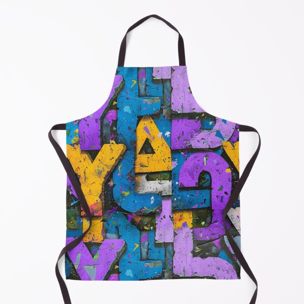 Item preview, Letter salad in simple street art designed and sold by randrdesign.