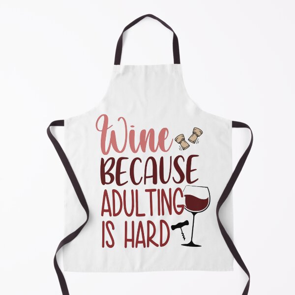 Item preview, Wine because adulting is hard designed and sold by ArtemisDesignss.
