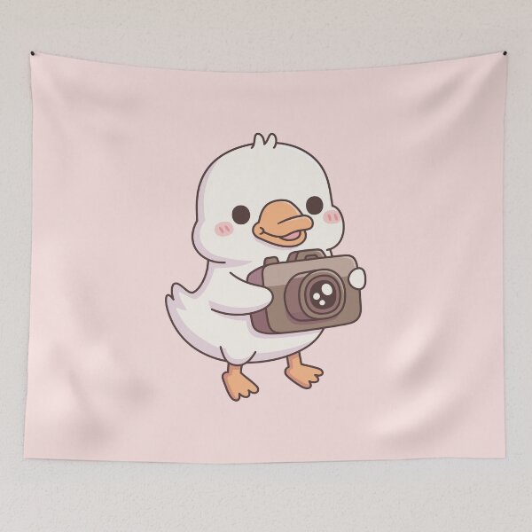 Item preview, Cute Baby Goose With Camera designed and sold by rustydoodle.