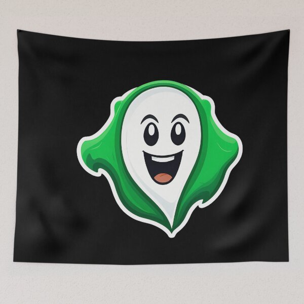 Item preview, Infinite Smiles: Green Ghost Digital Art Collection designed and sold by Artedig.