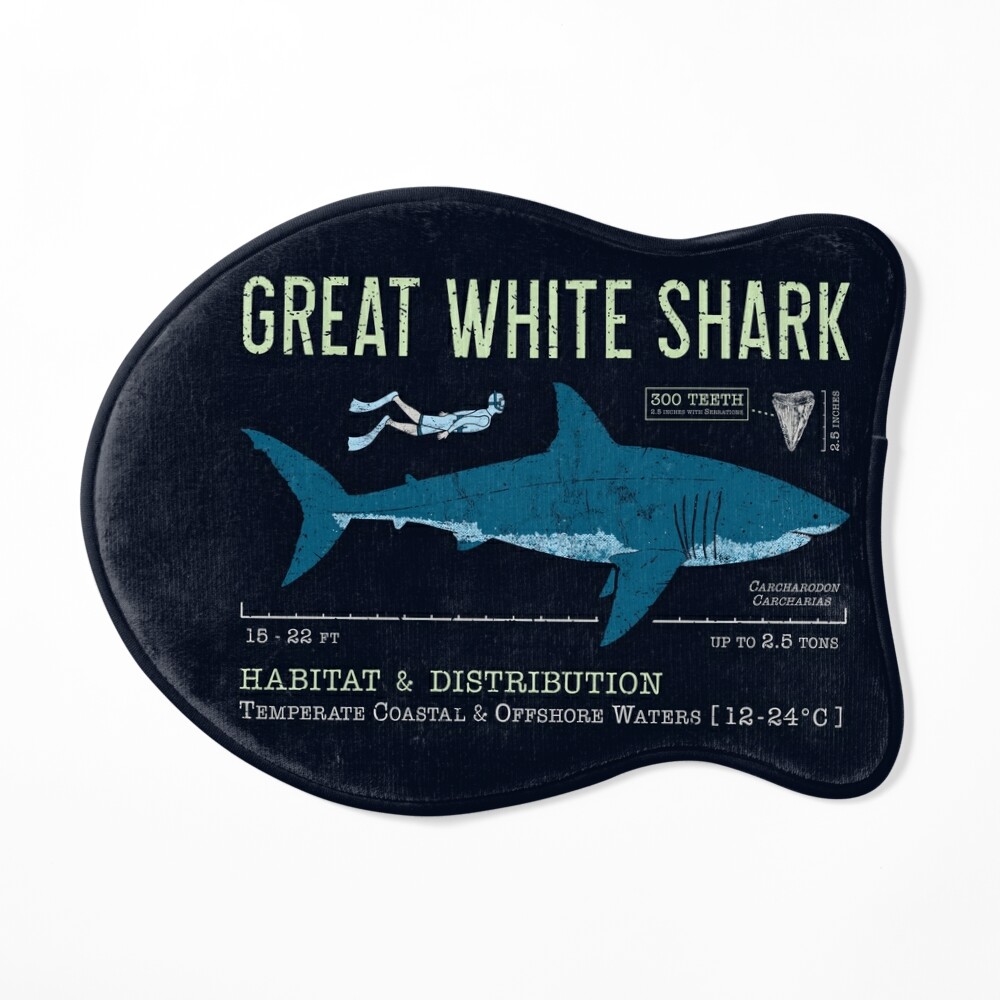 Great Shark Embroidered Patches Sharks Whales Fish Animal