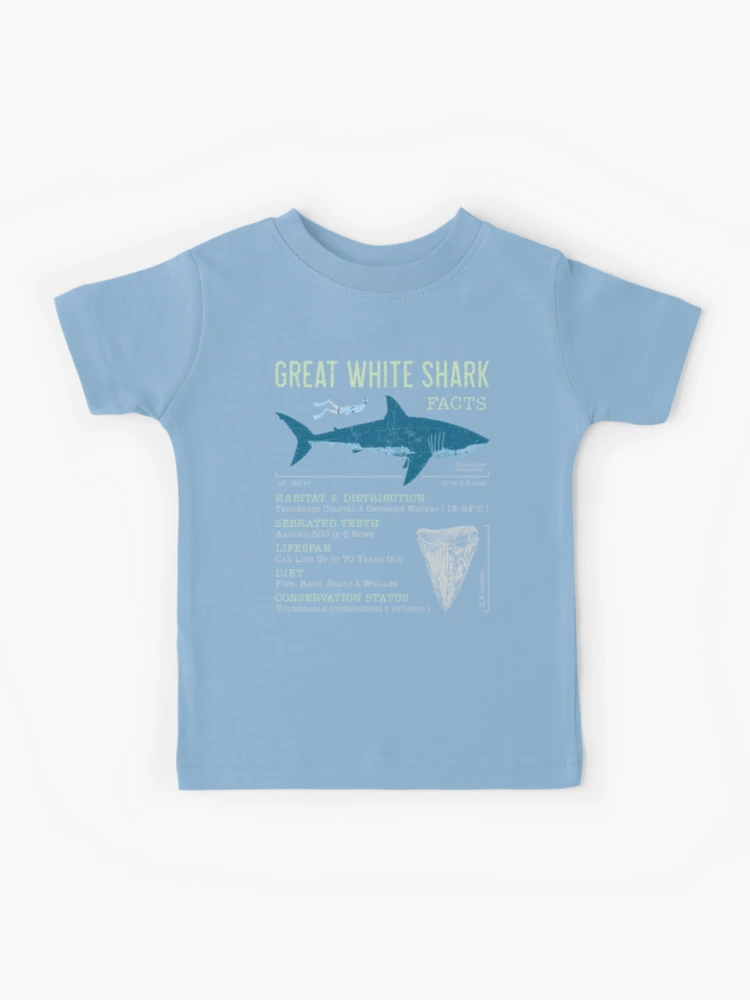 Caloosa Kids Great White Shark Ultra Comfort Shirt