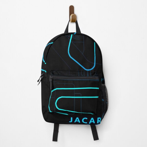 Item preview, Jacarepagua circuit in Brazil in Blue Neon style color designed and sold by Jerhus.
