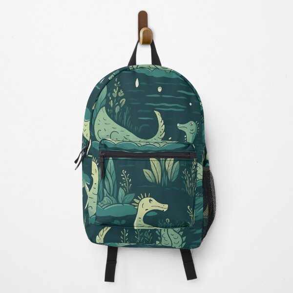 Item preview, Tiled Loch Ness Monster Pattern designed and sold by dcrc.