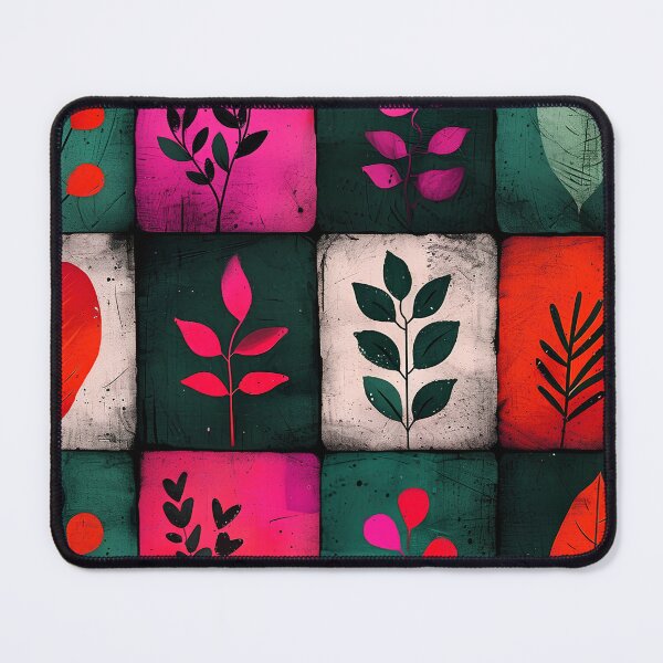 Item preview, Plants on whimsical rectangles design designed and sold by randrdesign.