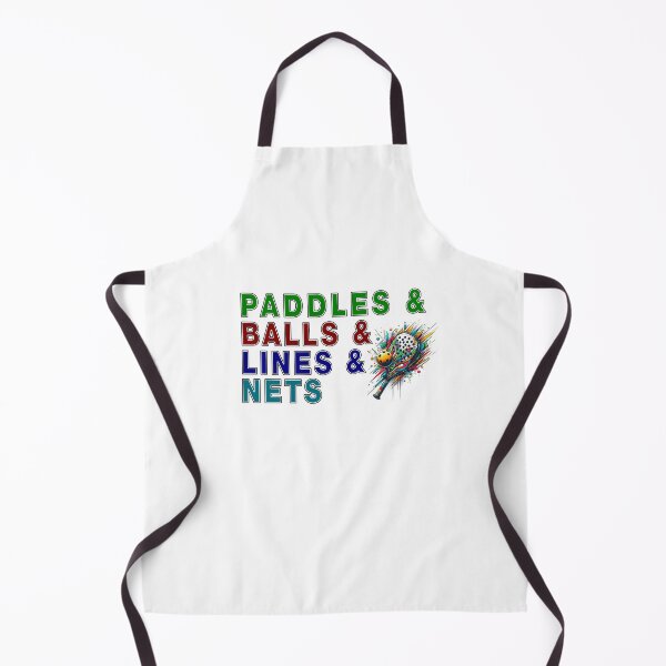 Item preview, PADDLES & BALLS & LINES & NETS - for Pickleball Players designed and sold by Mindful-Designs.
