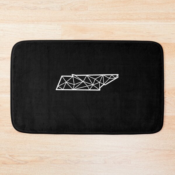 Item preview, Geometric Tennessee State Design - White Lines designed and sold by anne-dromeda.