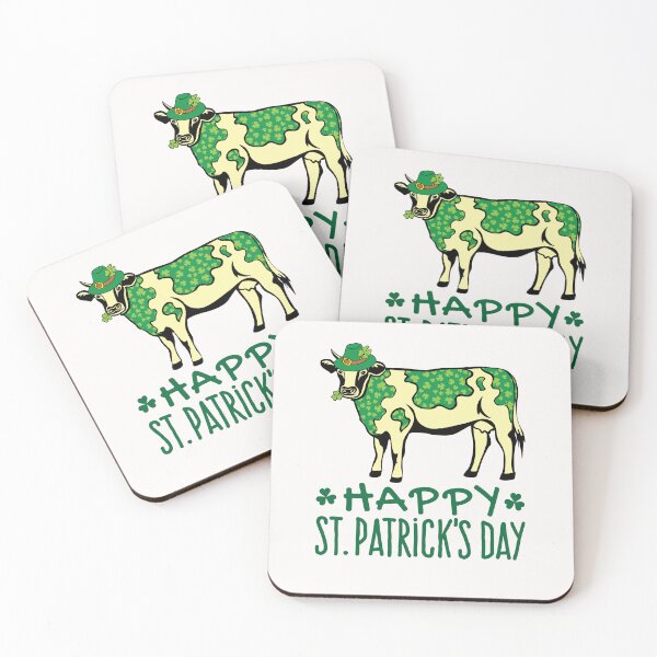 Item preview, St Patricks Day Spotted Cow Farm Animal designed and sold by jaygo.