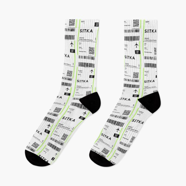 Item preview, Sitka, Alaska USA Airplane Boarding Pass designed and sold by RoamInk.