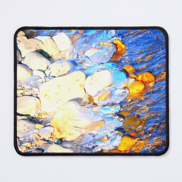 Item preview, Riverbed with rocks on ice designed and sold by angel1.