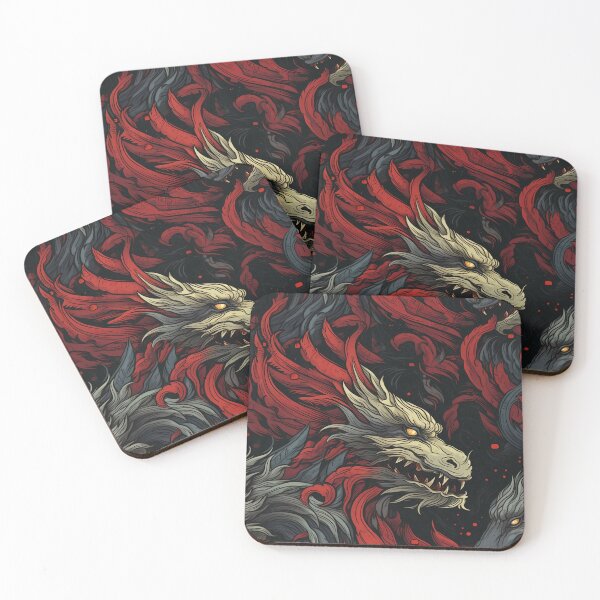 Item preview, Tiled Dragon Pattern designed and sold by dcrc.