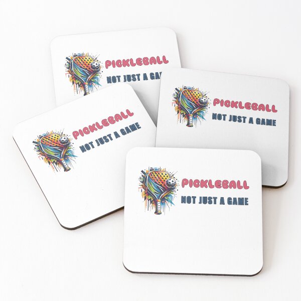 Item preview, PICKLEBALL - Not Just a Game designed and sold by Mindful-Designs.