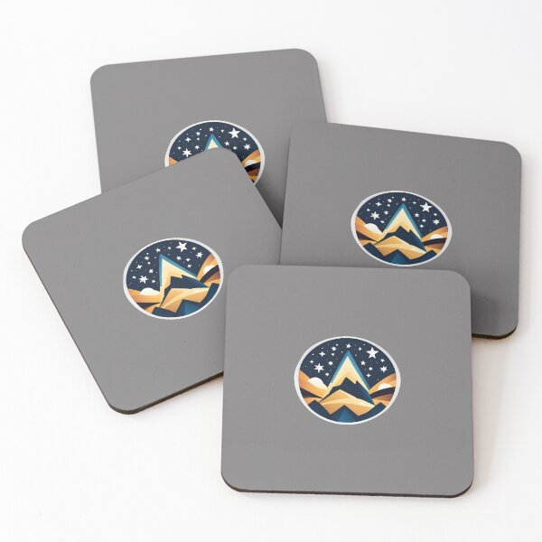 Item preview, Stary night mountain range designed and sold by funandawesomeproducts fun.