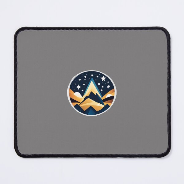 Item preview, Stary night mountain range designed and sold by funandawesomeproducts fun.