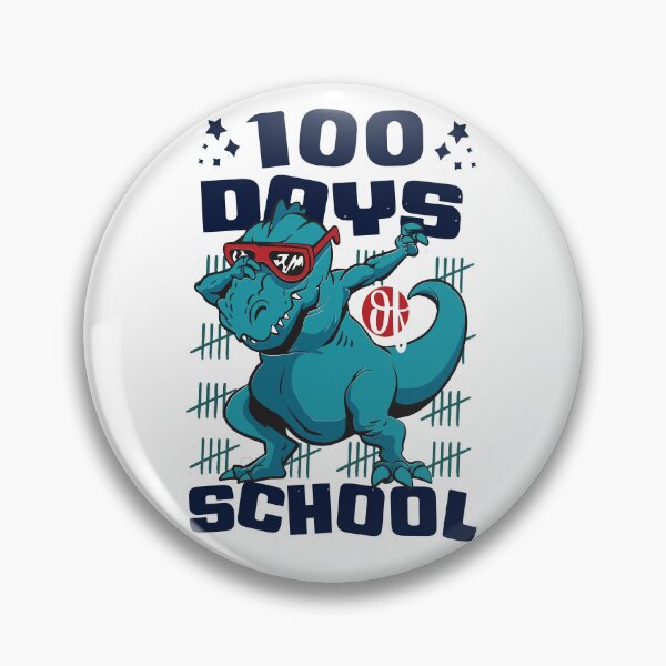 Item preview, 100 Days of school featuring a T-rex dino Dabbing #2 designed and sold by XYDstore.