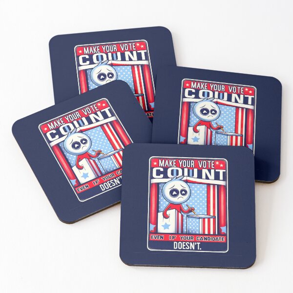 Item preview, Democratic Duty Tee - 'Make Your Vote Count' Patriotic Message designed and sold by FEBRICAST.