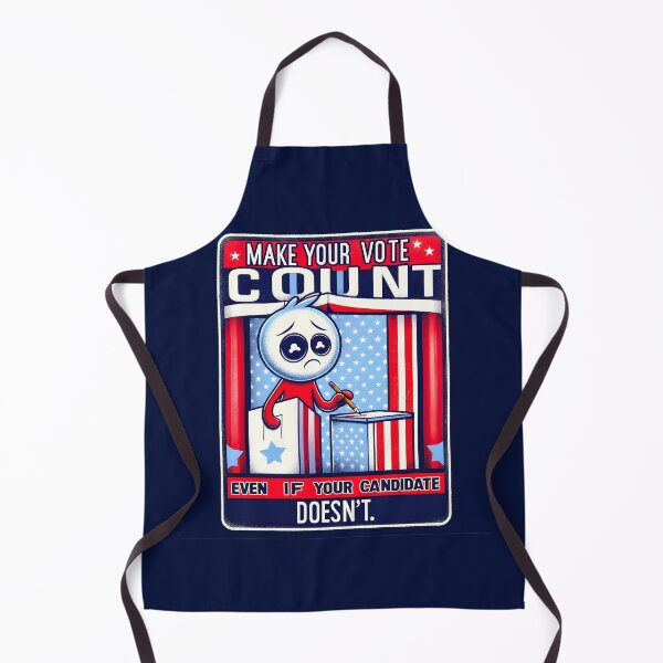 Item preview, Democratic Duty Tee - 'Make Your Vote Count' Patriotic Message designed and sold by FEBRICAST.