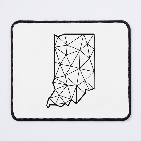 Item preview, Geometric Indiana State Design designed and sold by anne-dromeda.