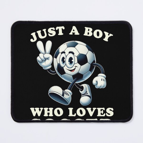 Item preview, Just a Boy Who Loves Soccer Soccer Player Boys Men designed and sold by BlueBerry-Pengu.
