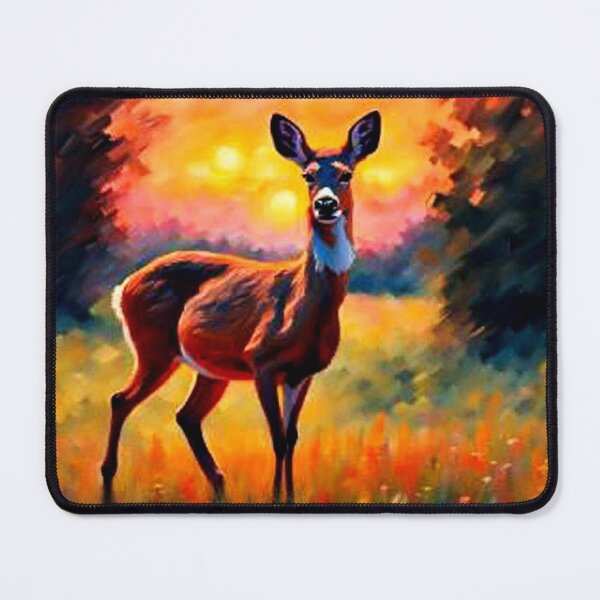 Item preview, The Deer in the meadow designed and sold by George Hutton Hunter.