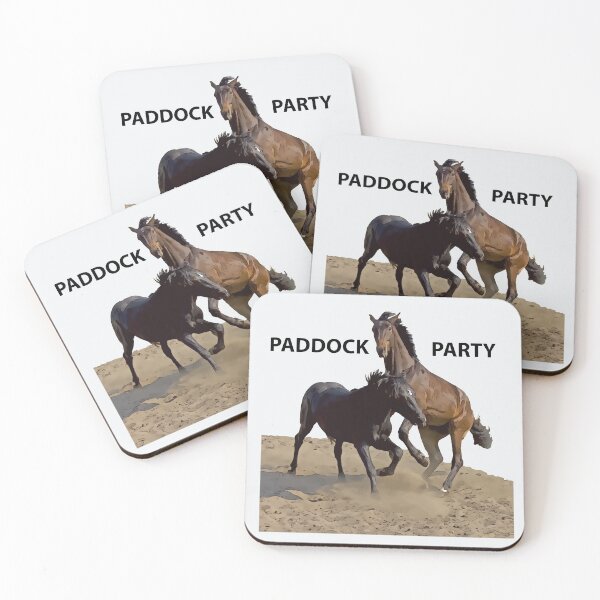 Item preview, Paddock Party - Funny Horse designed and sold by Lakeric Cityscapes.