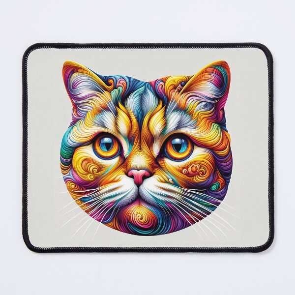 Item preview, Purr-fect Elegance: British Shorthair Art Odyssey designed and sold by BastKittyStore.