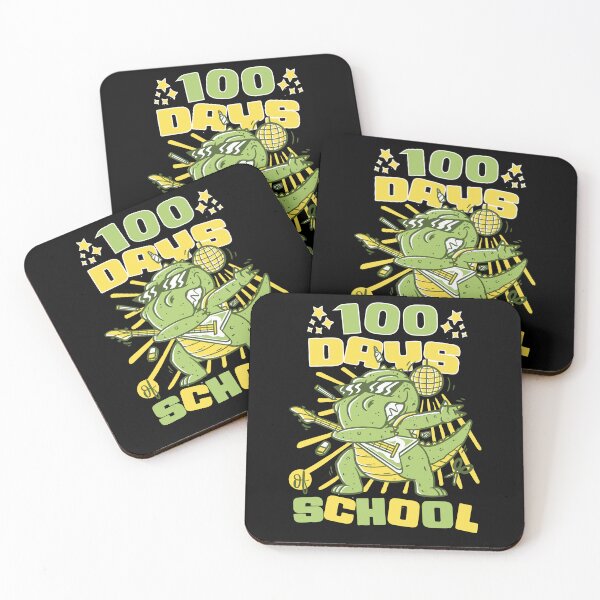 Item preview, 100 Days of school featuring a Rocking T-rex dino #1 designed and sold by XYDstore.