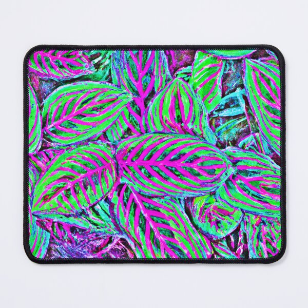 Item preview, Neon Leaves Art Stylish Elegance designed and sold by Health And Fitness Posts e-Store.