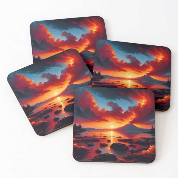 Item preview, Fiery Sunset Eruption designed and sold by RuNT3ntertained.