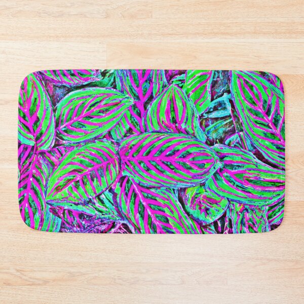 Item preview, Neon Leaves Art Stylish Elegance designed and sold by Health And Fitness Posts e-Store.