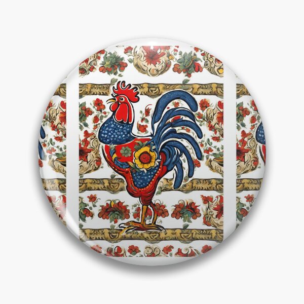 Item preview, Galo de Barcelos Rooster Tea Towel Portugal Design designed and sold by Kayley  |  QuintaDaColherArtes.