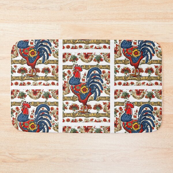 Item preview, Galo de Barcelos Rooster Tea Towel Portugal Design designed and sold by Kayley  |  QuintaDaColherArtes.
