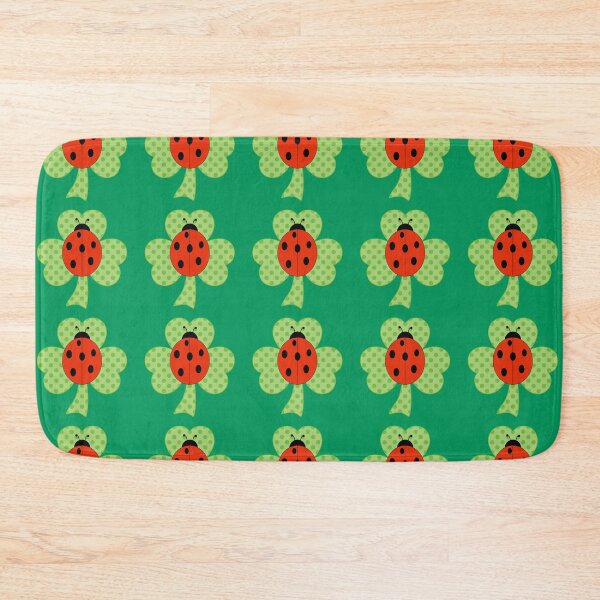 Item preview, St. Patrick's Day Day Shamrock Polka dots Ladybug Ladybird Clover designed and sold by PLdesign.
