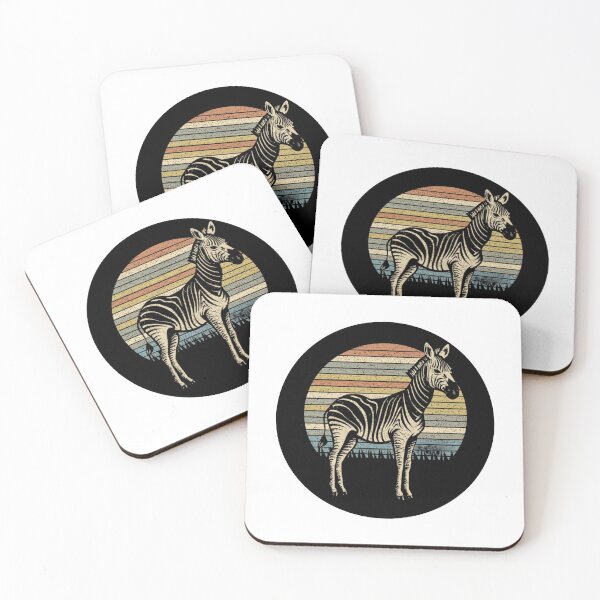 Item preview, Vintage style zebra designed and sold by Art-Design-EM.