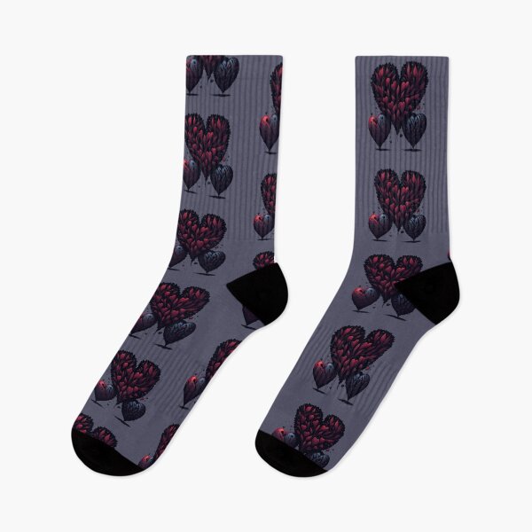 Item preview, Dark Valentine Hearts designed and sold by Digiheart.