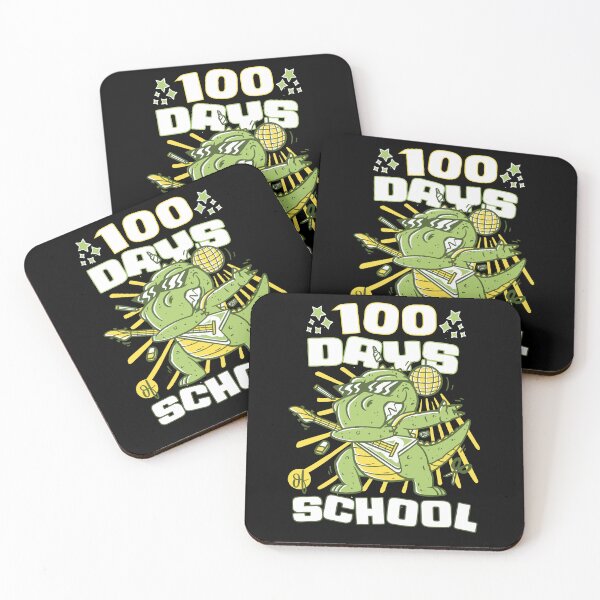 Item preview, 100 Days of school featuring a Rocking T-rex dino #2 designed and sold by XYDstore.