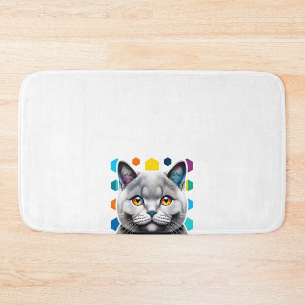 Item preview, Cat's Whisker Wonderland: British Shorthair Art Bliss designed and sold by BastKittyStore.